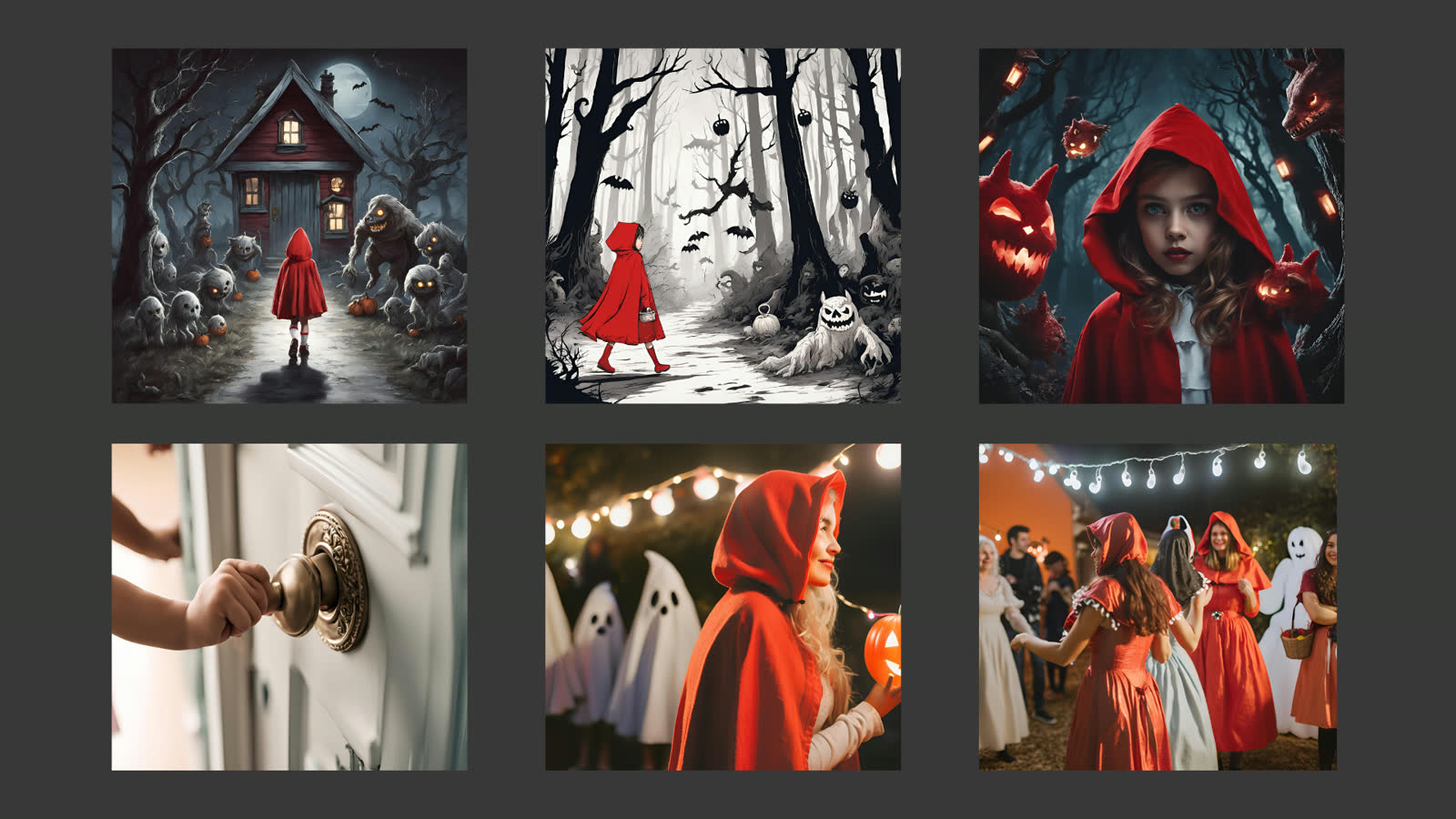 Lights4fun Halloween advert storyboard page 3