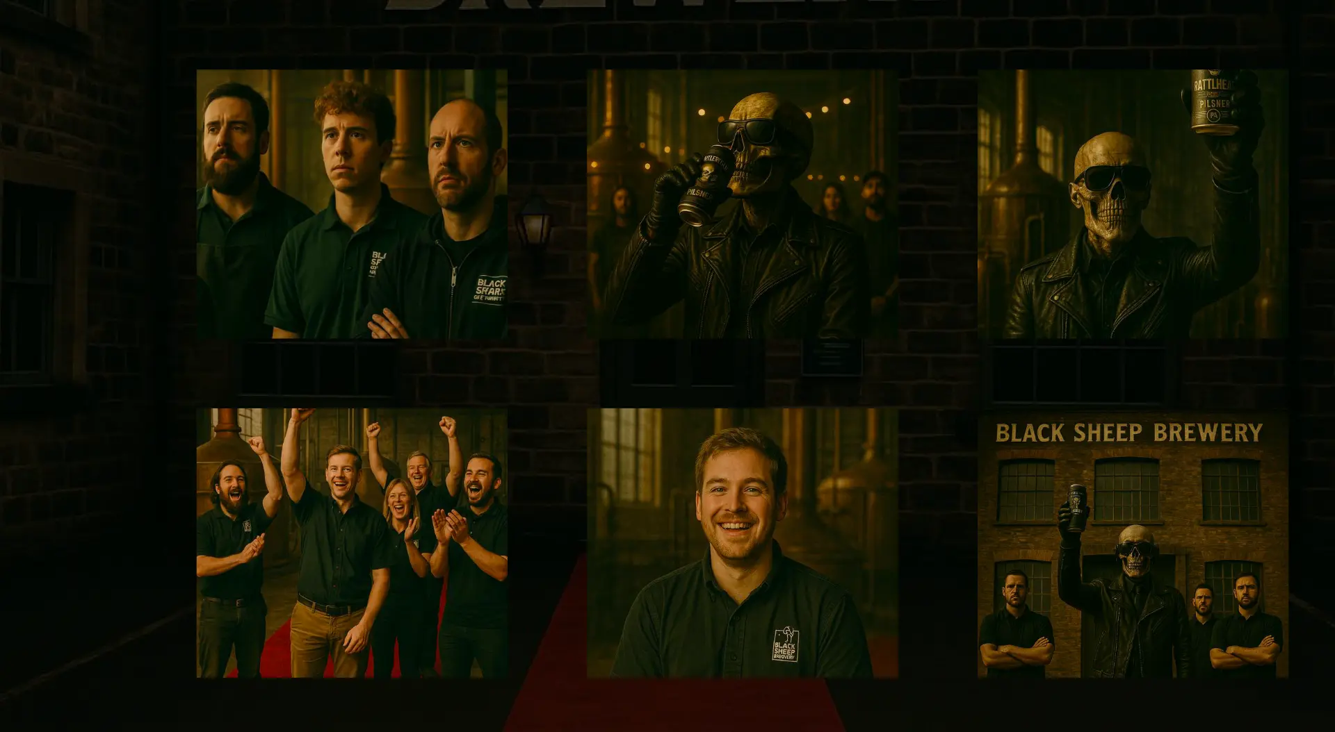 Megadeth Beer Co. advert storyboard page 3